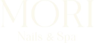 Mori Nails & spa &ndash; white logo h150